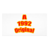 1992 Original Red Picture Card