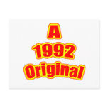 1992 Original Red Postcard