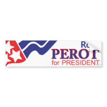 1992 Ross Perot For President Bumper Stickers