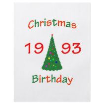 1993 Christmas Birthday Flyers