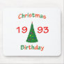 1993 Christmas Birthday Mouse Pads
