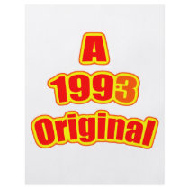 1993 Original Red Custom Flyer