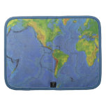 1994 Physical World Map - Tectonic Plates - USGS Planners
