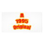 1995 Original Red Custom Photo Card