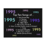 1995 Songs Post Card