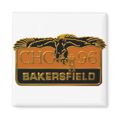 1996 Bakersfield Refrigerator Magnet by Cal_Hawking_Club