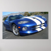1996 Dodge Viper GTS Poster
