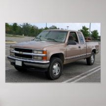 1997 Chevrolet K1500 GMT400 Pick up Print