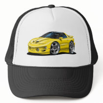 1998-02 Trans Am Yellow Car hats by maddmaxart 1998-02 Trans Am Yellow Car hats