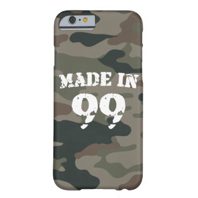 1999 Made In 99 iPhone 6/6s Barely There iPhone 6 Case