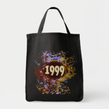 1999 -  Pattern Vintage retro - Tote Bags