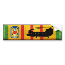199th Inf. Bde.CH-47 Chinook VSM Bumper Sticker