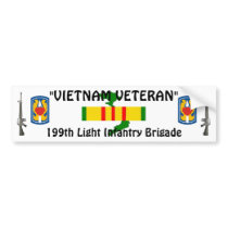199th Light Inf Brigade bumper sticker