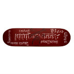 19.5 Ack Blops-BoneHead!-Shack Bleep Squadron Skateboard Decks