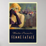 $19.95 Femme Fatale ~ Print Poster