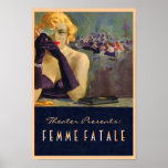 $19.95 Femme Fatale ~ Print Poster