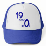 19 and uh-oh Cap hats