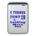 19 birthday design ipad sleeves