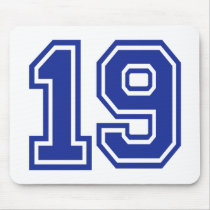 19 - nineteen mousepads