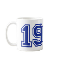 19 - nineteen mugs