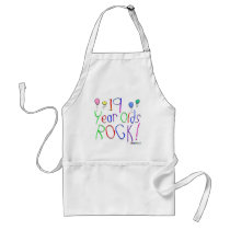 19 Year Olds Rock ! aprons by BirthdaysRock 19 Year Olds Rock ! aprons