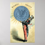 19C Uncle Sam Likes Silver Posters