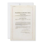 19th Amendment to the United States Constitution Custom Invitations