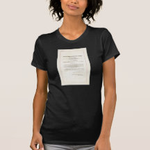 19th Amendment to the United States Constitution Tee Shirt