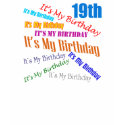 19th Birthday Gifts T Shirt