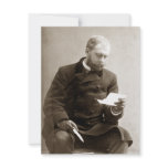 19th C. Gent reading a letter Announcement