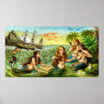 19th C. Mermaids Posters