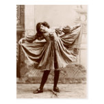 19th C. The Curtsy Postcard