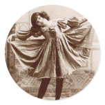 19th C. The Curtsy Stickers