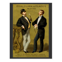 19th C. Vintage Men's Gloves no.2 postcards