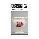 19th century creamer, Meissen, Germany  flowers Postage Stamp