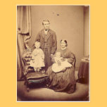 19th Century Family Post Card postcards