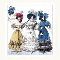 19th century fashion: February 1829 posters
