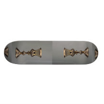 19th century gilded silver cup, Vienna, Austria Skateboard Decks