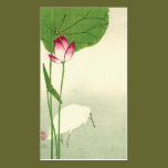 19th Century Japanese Bird business cards