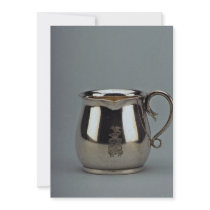 19th century silver creamer, Vienna, Austria Invitations