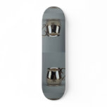 19th century silver creamer, Vienna, Austria Skate Board