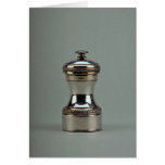 19th century silver pepper box, Paris, France Greeting Cards