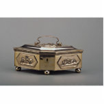 19th century silver sugar bowl, Warsaw, Poland Photo Sculpture