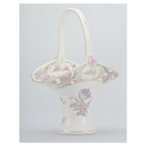 19th century vase, Vienna, Austria  flowers Letterhead Design