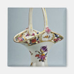 19th century vase, Vienna, Austria  flowers Magnet