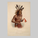 19th Century Warrior Chief Reprint 36 x 24 Poster posters