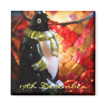 19th December • Penguin • Magnet by SabineStGreetings 19th December • Penguin • Magnet