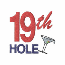 19th Hole Embroidered Polo Shirt