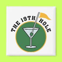 19th Hole magnets by sports_tshirts 19th Hole magnets
