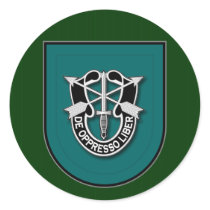 19th SFG-A 3 Round Sticker